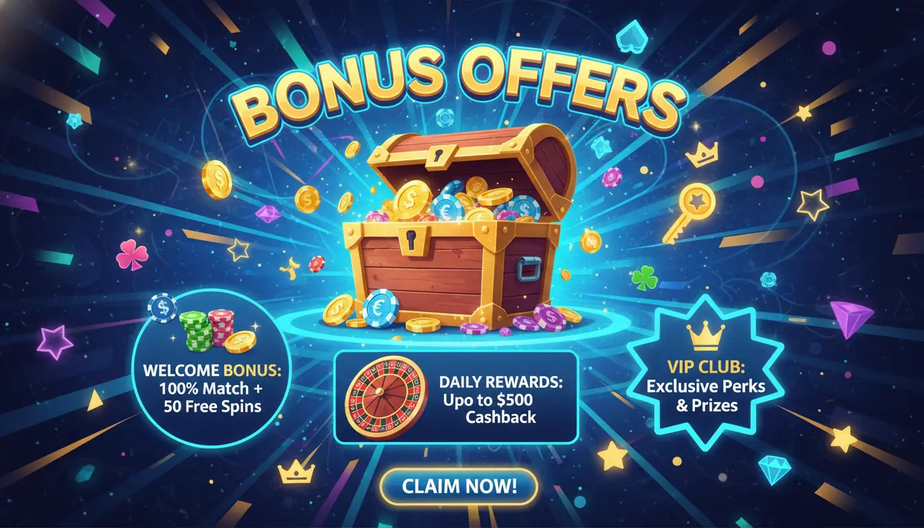 Videoslots bonus offers